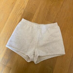 Aritzia TNA Cozy Fleece Shorts